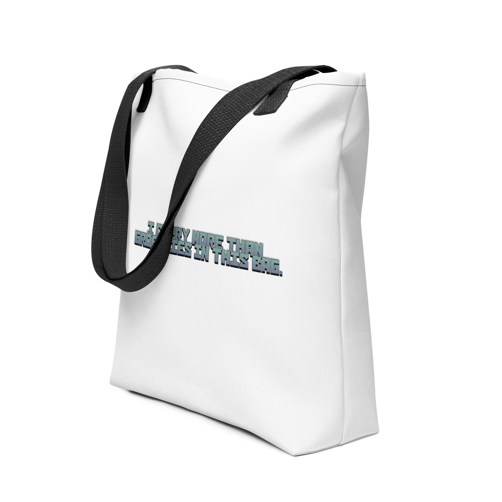 all-over-print-tote-bag-black-15x15-front-6a94248d9cd69.jpg Tote bag - Image 1