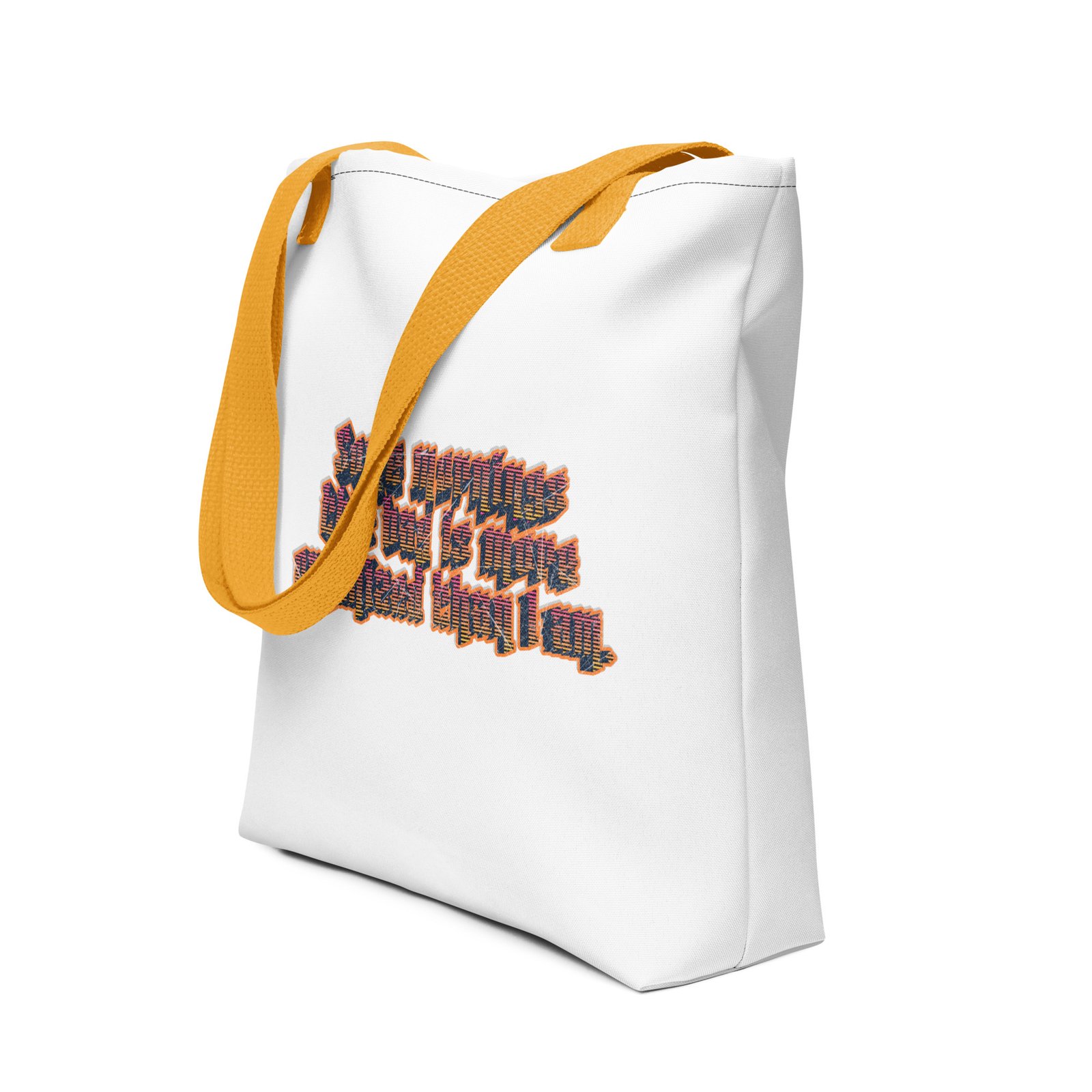 all-over-print-tote-bag-yellow-15x15-front-6a94845f8e3eb.jpg Tote bag - Image 1