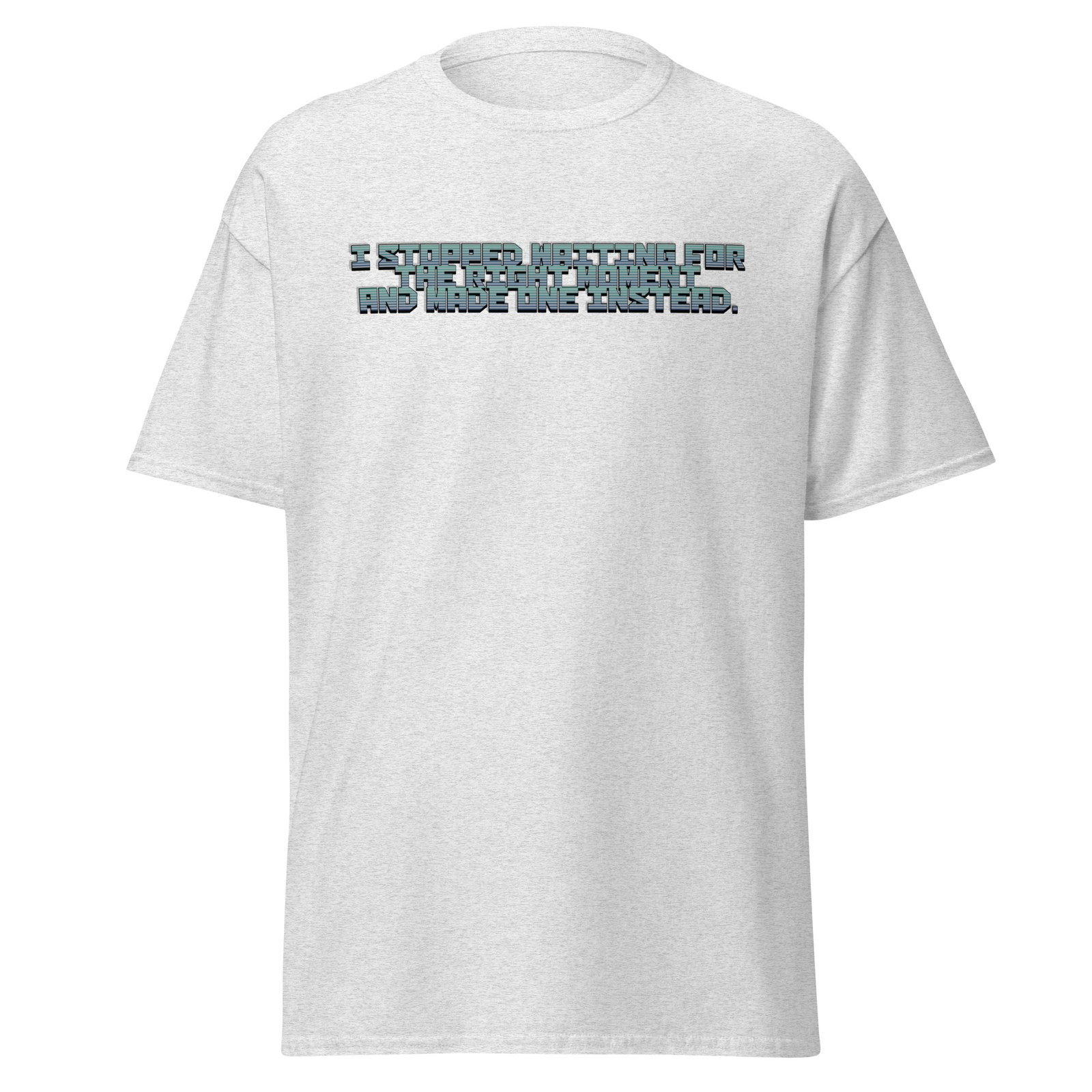 unisex-classic-tee-ash-front-6a89fe00b6740.jpg Unisex Classic Tee - Image 1