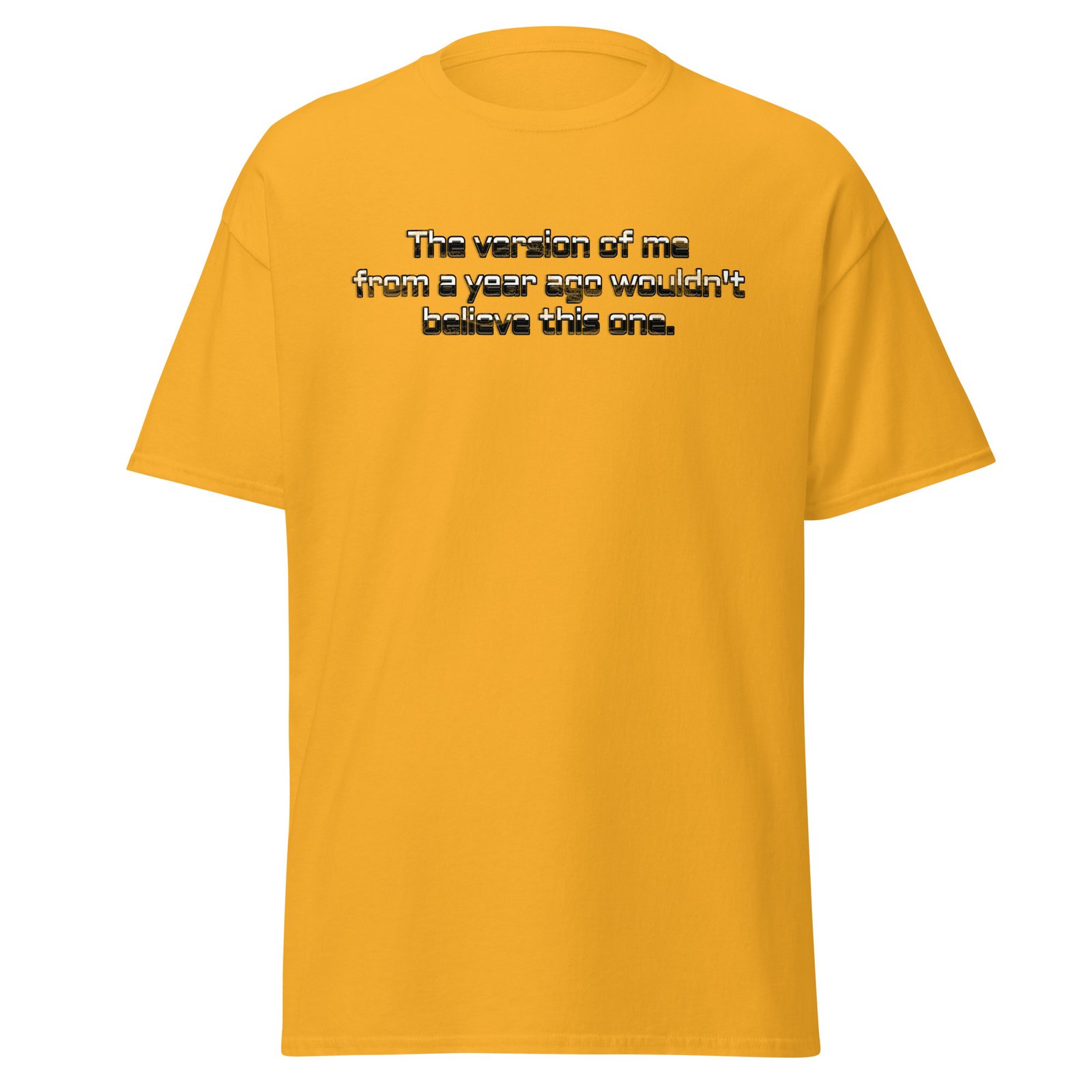 unisex-classic-tee-gold-front-6a8a06d5c76c7.jpg Unisex Classic Tee - Image 1