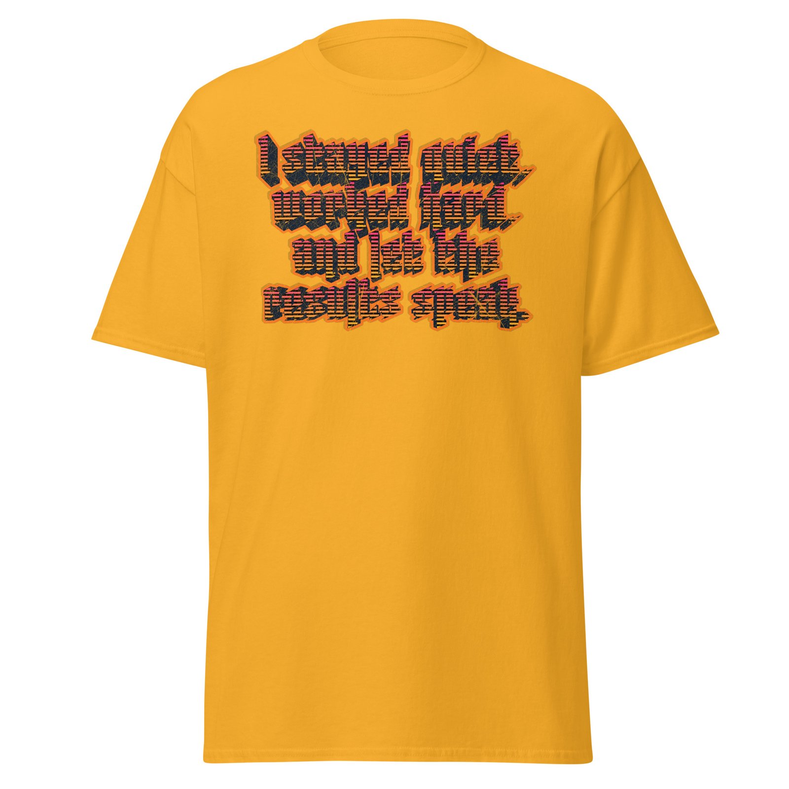 unisex-classic-tee-gold-front-6a8d75aae98ea.jpg Unisex Classic Tee - Image 1