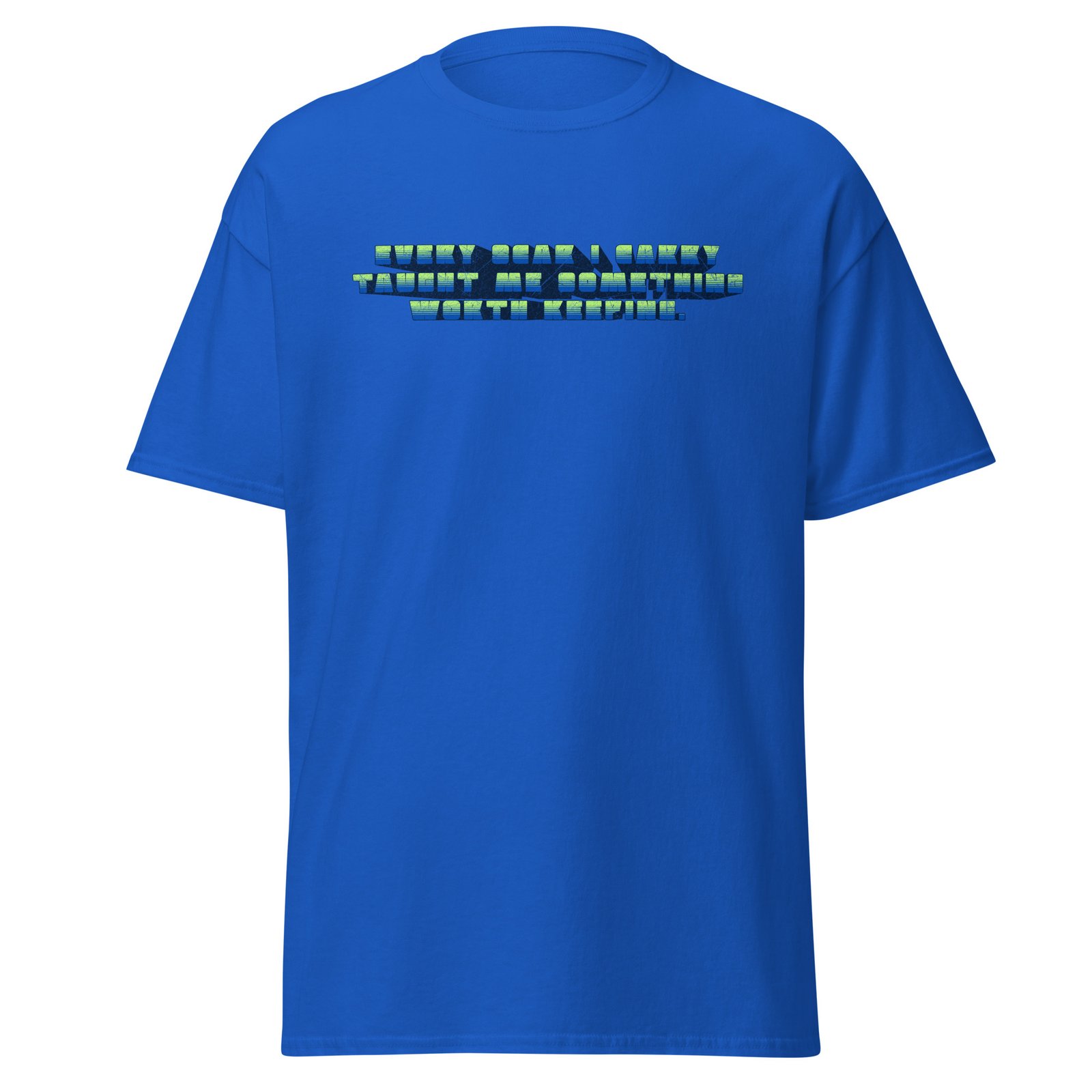 unisex-classic-tee-royal-front-6a8a03b9ba117.jpg Unisex Classic Tee - Image 1