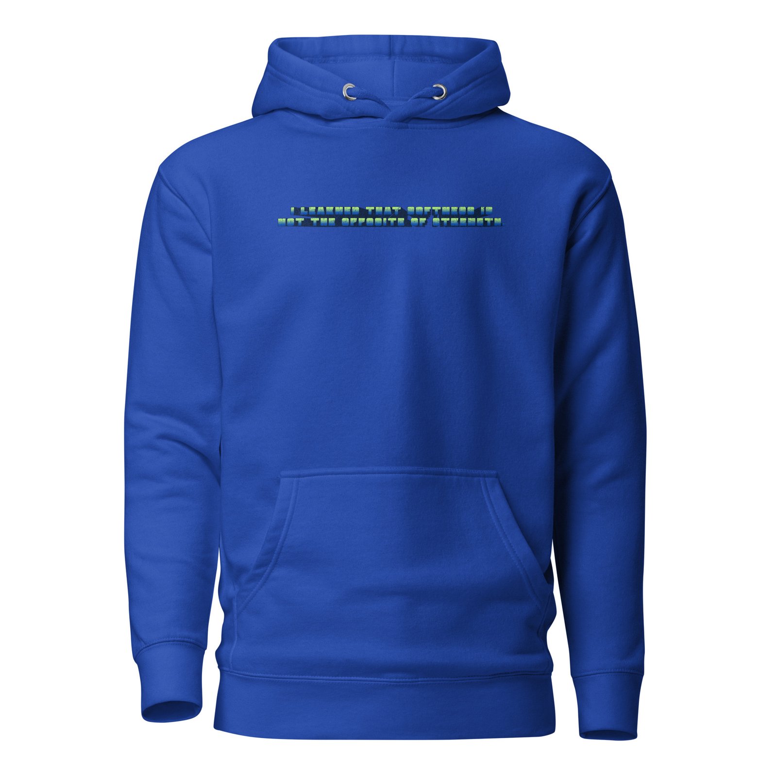 unisex-premium-pullover-hoodie-team-royal-front-6a8db5511ff3f.jpg Unisex Hoodie - Image 1