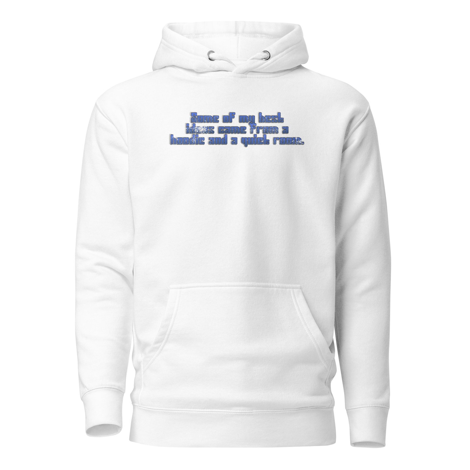 unisex-premium-pullover-hoodie-white-front-6a8db3431b90c.jpg Unisex Hoodie - Image 1