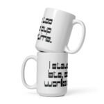 White glossy mug - Image 2