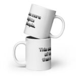 White glossy mug - Image 3